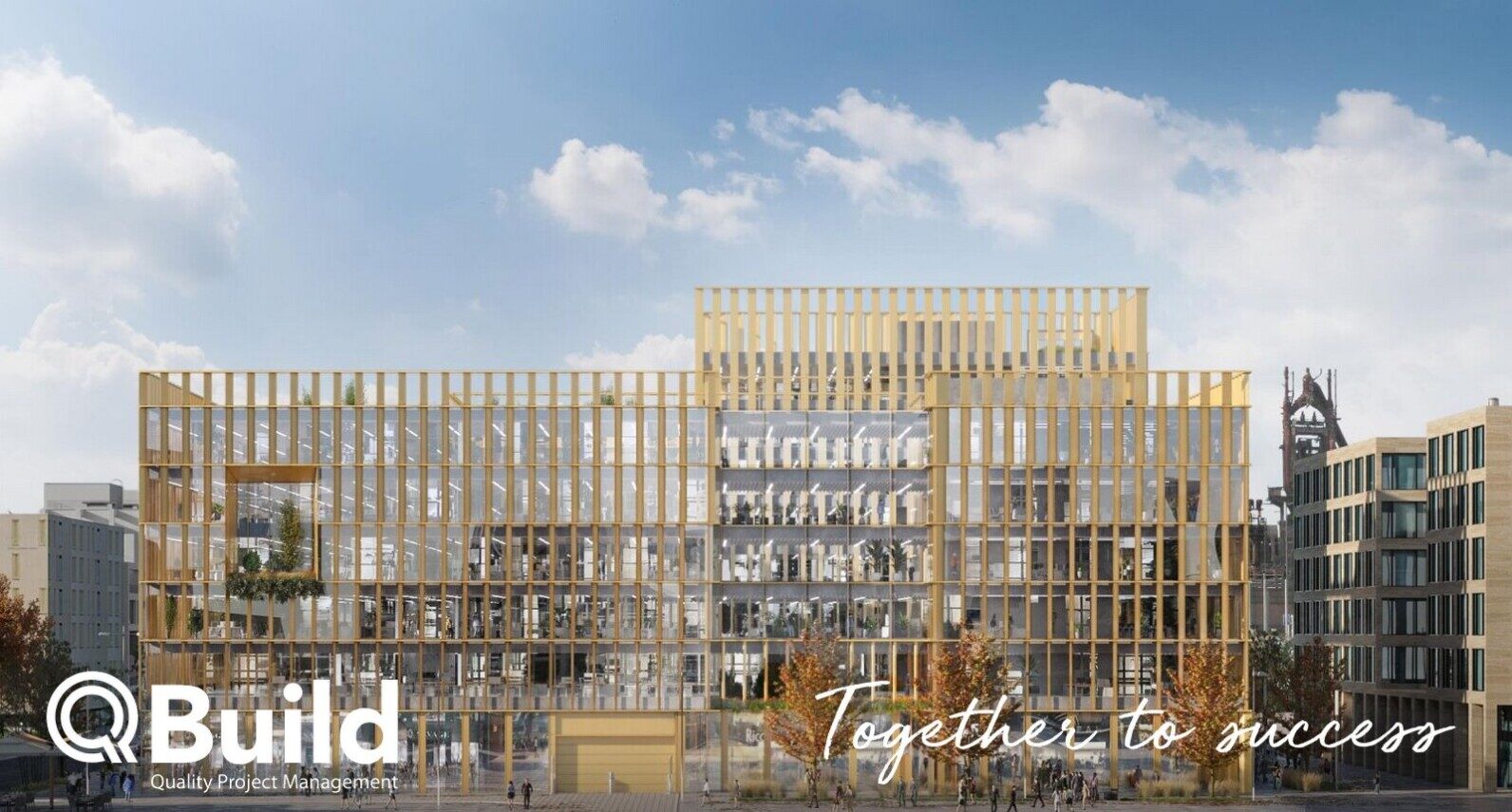 SQUARE 42 bâtiment mixte "smart building ready" à Belval QBuild