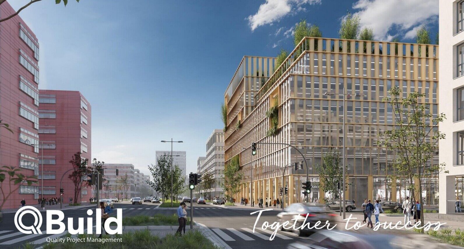 SQUARE 42 bâtiment mixte "smart building ready" à Belval QBuild