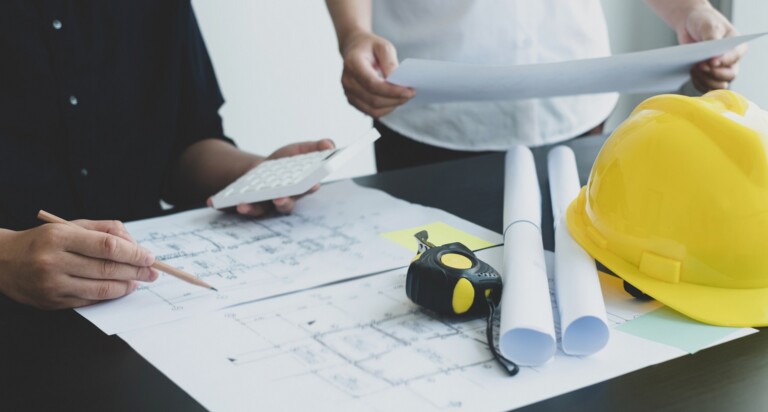 Team of engineers and architects, working team, meeting, discuss